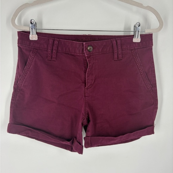 Arizona Jean Company Pants - Arizona Jean Co Burgundy Shorts Juniors Size 11